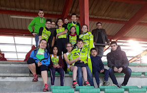 Samedi 27 janvier les jeunes triathlètes de l'école de triathlon de Rochefort ont vaillament défendu les couleurs du club, de leur ville et du projet Audrey MERLE !
